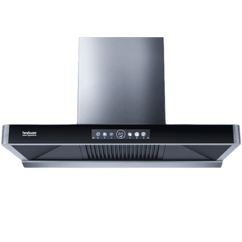 Hindware MARCELLA 90 A/CL, 90 cm 1700 m3/hr Auto Clean Wall Mounted Chimney, Filterless Technology with BLDC Motor (Grey)