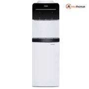 Haier HWD-3MPFMR, 3.35 Ltrs Hot and Cold Floor Mounted Refrigerator Water Dispenser, White & Black