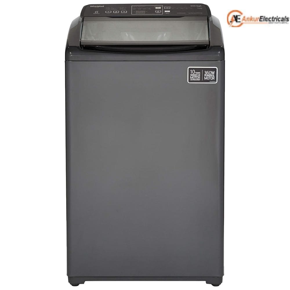 Whirlpool 7.5 Kg 5 Star Fully Automatic Top Load Washing Machine (HWM70-306S8N1,Grey)