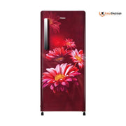 Haier 190 Ltrs, 2 Star Direct Cool Single Door Refrigerator (HRD 2113CRHA N, Red Hilton)
