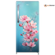 Haier 190 Ltrs, 2 Star Direct Cool Single Door Refrigerator 2 Star Teal Sienna (Cherry Blossom), HRD 2112CTSA N