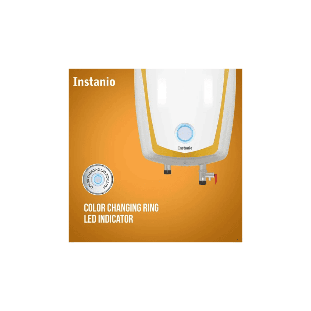 Havells 6 Ltrs Instant Water Heater 4 Star Water Heater Geyser (INSTANIO PRIME, White)