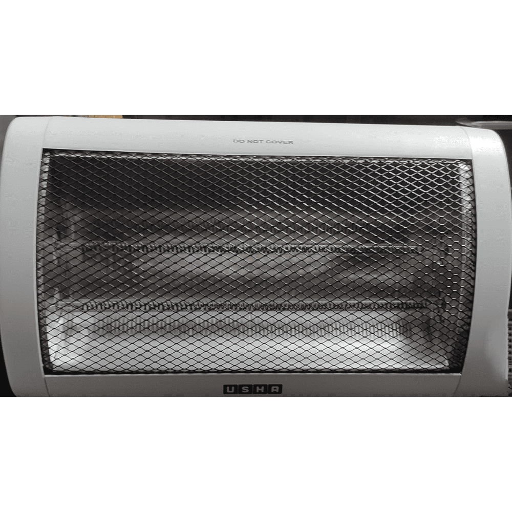 Usha 500 Watts Carbon Room Heater (CH 5002, White)