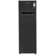 Whirlpool 360 Ltrs 3 Star Inverter Frost Free Double Door Refrigerator (IF INV CNV 375 STEEL ONYX, Black)