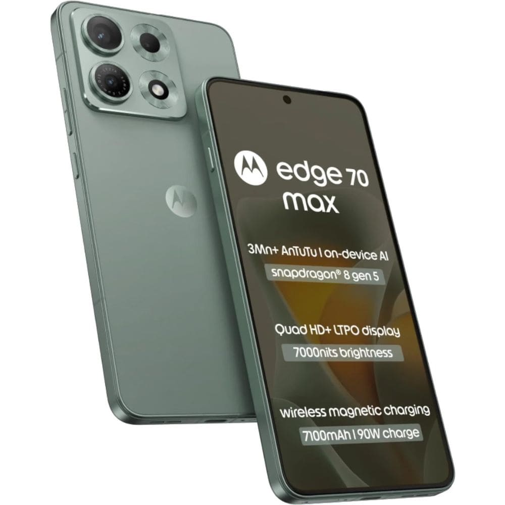 Motorola EDGE 70 MAX 12GB/256GB, 5G with Camera Control Android Phone (Available in Multi Colour)