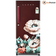 Lloyd 175 Ltrs, 1 Star Direct Cool Single Door Refrigerator (GLDG191AEWCF,Wine)