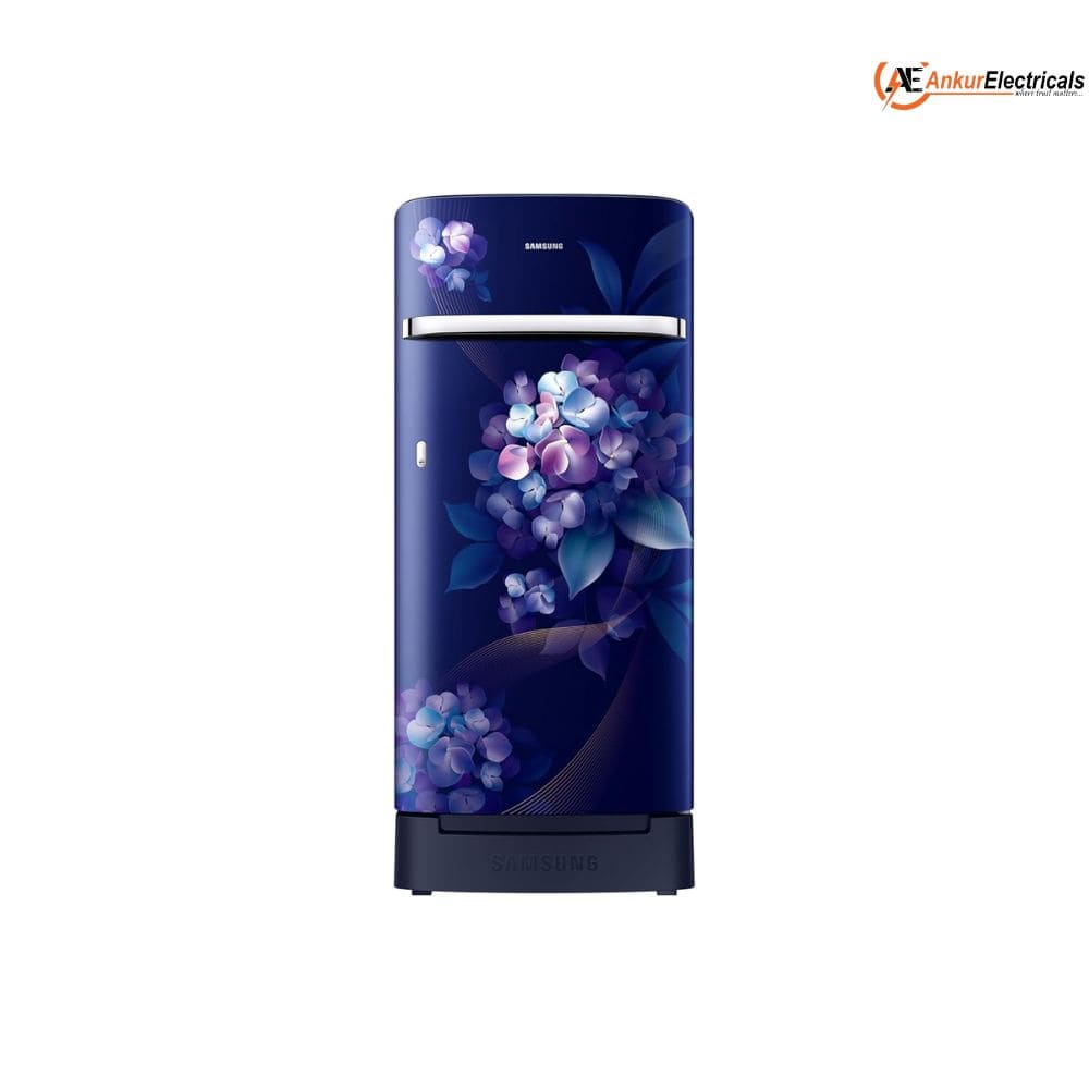Samsung 189 Ltrs, 5 Star Digital Inverter, Direct Cool Single Door Refrigerator (RR21H2H25HS, Hydrangea Blue)