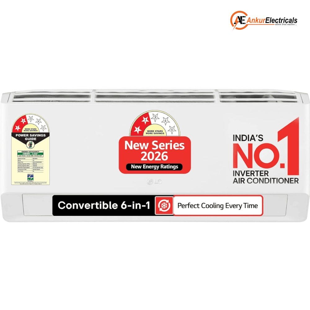 LG 0.8 Ton 2 star Inverter Split Air Conditioner (AS Q11KNVE.AMLG) 2026 model