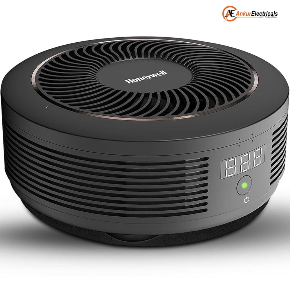 Honeywell Move Pure 4, 3-in-1 Filtration with HEPA Filter Car Air Purifier (65sqft, Black)
