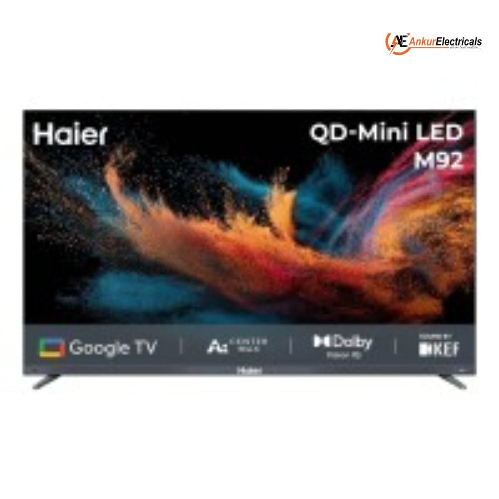 Haier H75M92FUX, 55 Inches QD-Mini LED Smart TV, Black