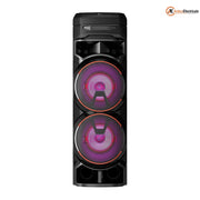 LG Karaoke Bluetooth with1 Mic + 1 Guitar Input, Wireless Party Link Soundbar (XBOOM RNC9, 3.1 Channel)