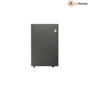 Haier HFC-150SET4, 150 Ltrs 4 Star Single Door Hard Top Convertible Deep Freezer, Titanium Grey