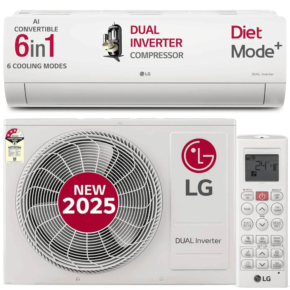 LG 1 Ton 3 Star Inverter Split Air Conditioner (USN-Q12CNXE)
