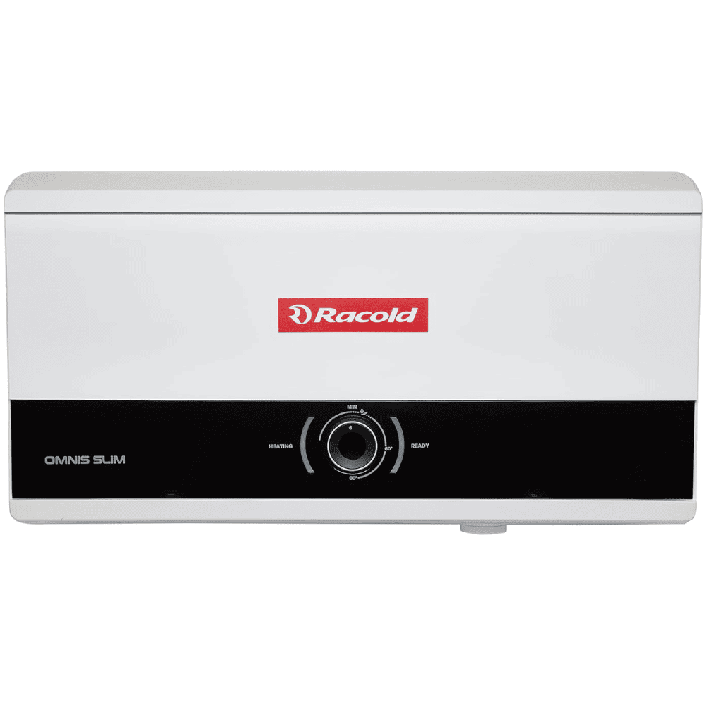 Racold 25 Ltrs Wall Mounting Water Heater Geyser (Omnis 25L Slim, White)