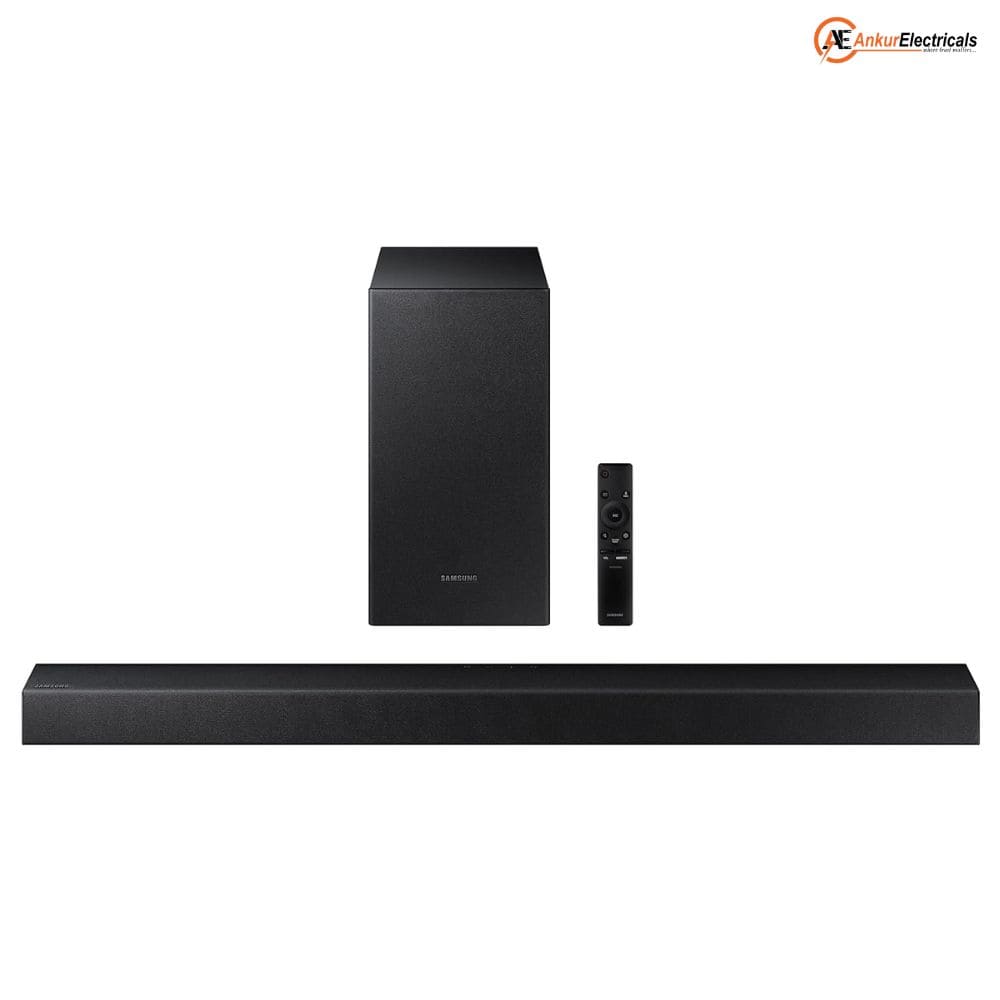 Samsung 150 Watts Dolby Digital Soundbar (HW-T42E/XL, Black, 2.1 Channel)
