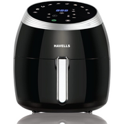 Havells Grande, 1700 Watts 6.5 Litres Digital Touch Air Fryer with Aero Crisp Technology (Black)