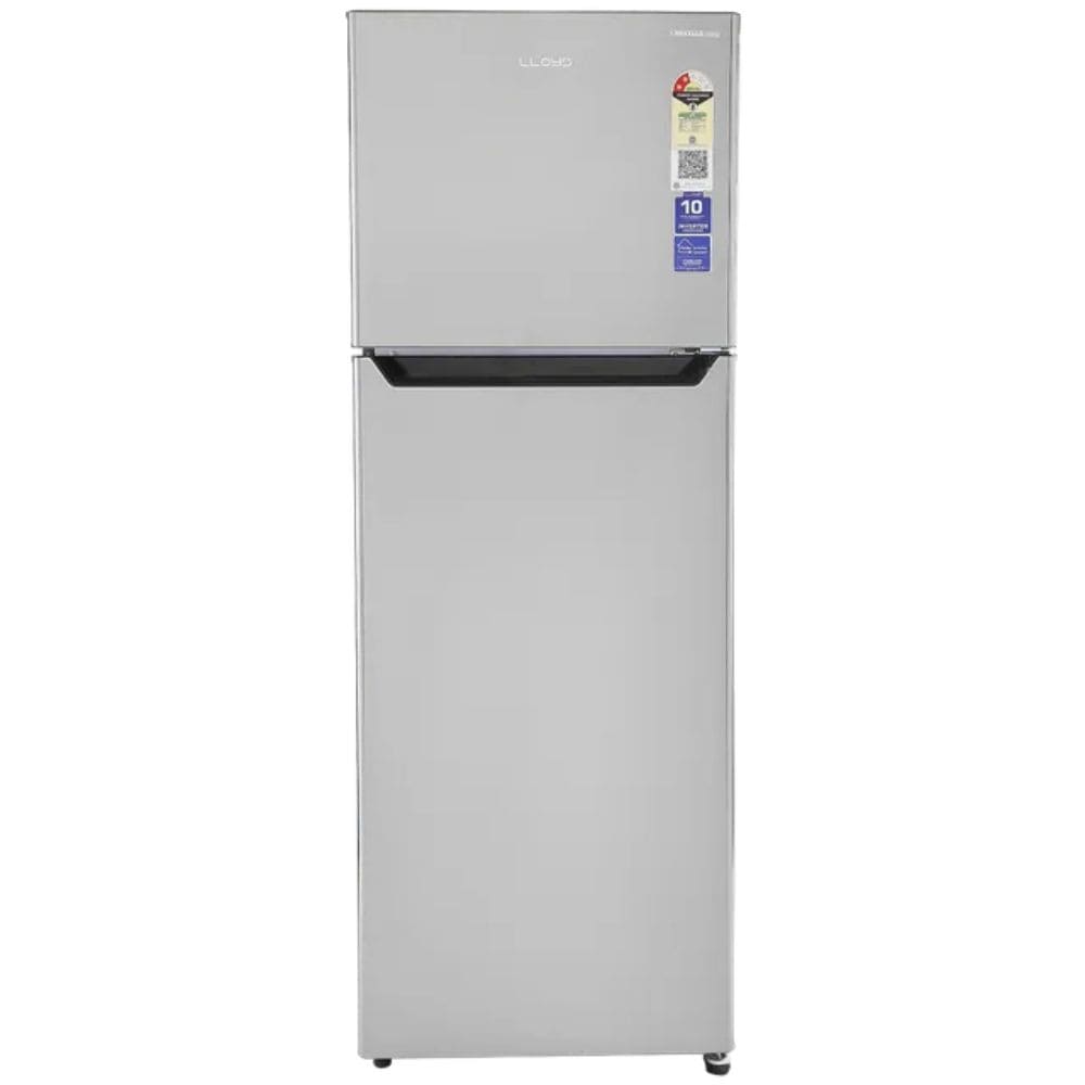 Lloyd 280 Ltrs 2 Star, Inverter Frost Free, Double Door Refrigerator (GLFF312AGST1GC)