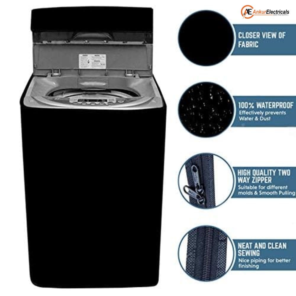 IFB 6.5 Kg 5 star Fully-Automatic Top Load Washing Machine (TL-R2WRS 6.5KG AQUA, Black)