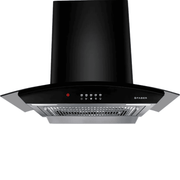 Faber ACE PRO HC PB, 60 cm 1100 m3/hr Heat Auto Clean Wall Mounted Kitchen Chimney (Black)