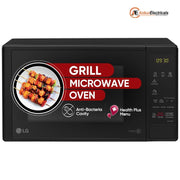 LG 20 Ltrs Grill with Glass Door Microwave Oven All in One Charcoal (MH2044DB,Black)