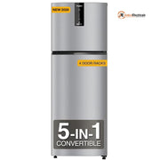 Whirlpool 327 Ltrs, 3 Star Convertible Frost Free inverter Double Door Refrigerator (IF INV 375 ILLUSIA STEEL 3S)