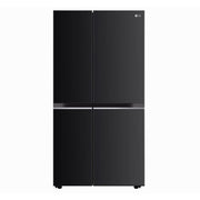 LG 650 Ltrs, 3 Star Frost Free Side By Side Refrigerator (GL-B257EES3, Ebony Sheen Finish)