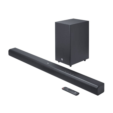 JBL 440Watts Deep Bass with Dolby Atmos Soundbar (JBLSB590BLKIN, Black)