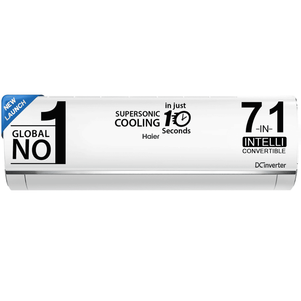 Haier 1.0 Ton 3 Star Triple Inverter Split Air Conditioner (HS13K-PYSS3BN-INV)