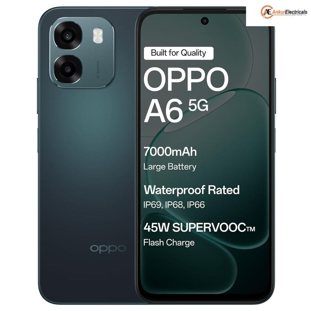 OPPO A6 CPH2785 4/128GB, Powerful 5G with Camera Control Android Phone (Multi Colour)