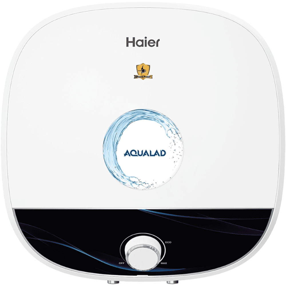 Haier 25 Ltrs Storage 5 Star Wall Mounting Water Heater Geyser (ES25V-AQUALAD BLACK)