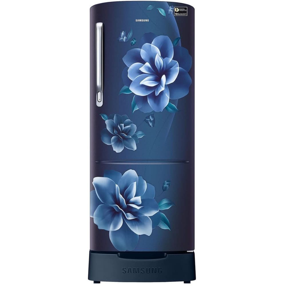 Samsung RR24C2823CU, 223 Ltrs Direct Cool Single Door Refrigerator, Camellia Blue