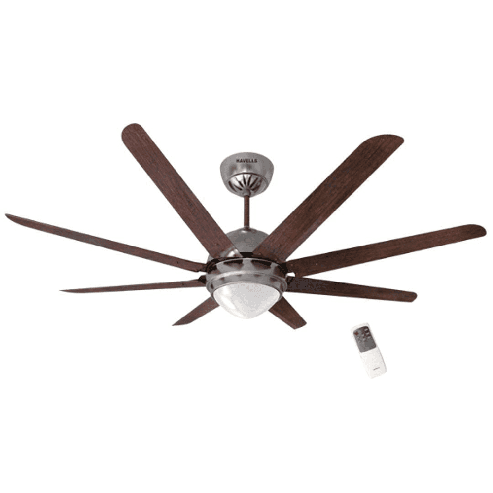Havells OCTET Wenge, 1320mm 8 Blade Underlight Ceiling Fan