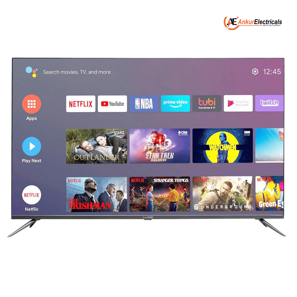 Lloyd 55PS850G, 55 Inches 4K Ultra HD Smart webOS LED TV, Black