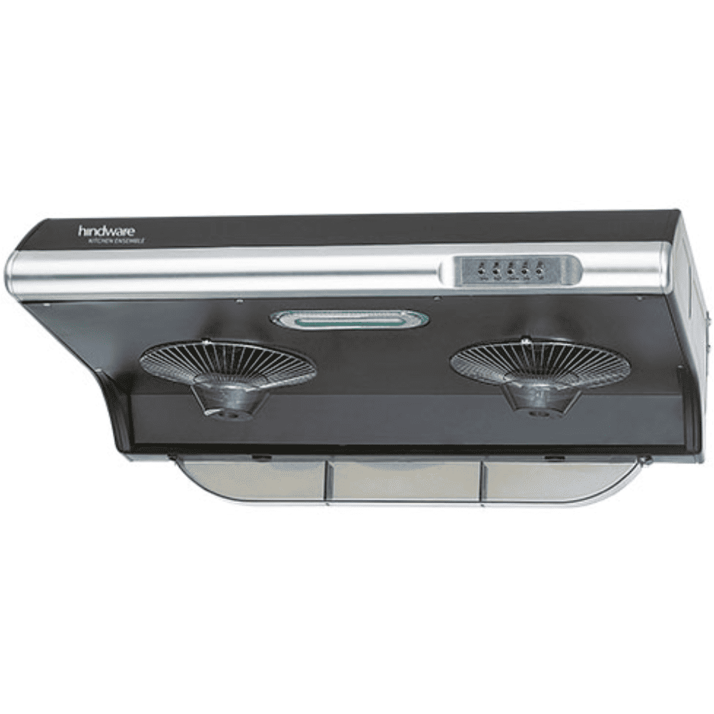 Hindware BENITO, 60 cm 1200 m3/hr Auto Clean Wall Mounted Hood Chimney, Filterless Technology, Touch Control (Black)