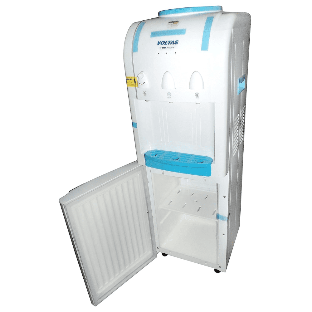 Voltas Mini Magic Pure-R, 3 Ltrs 500-Watt Floor Mounted Water Dispenser, White