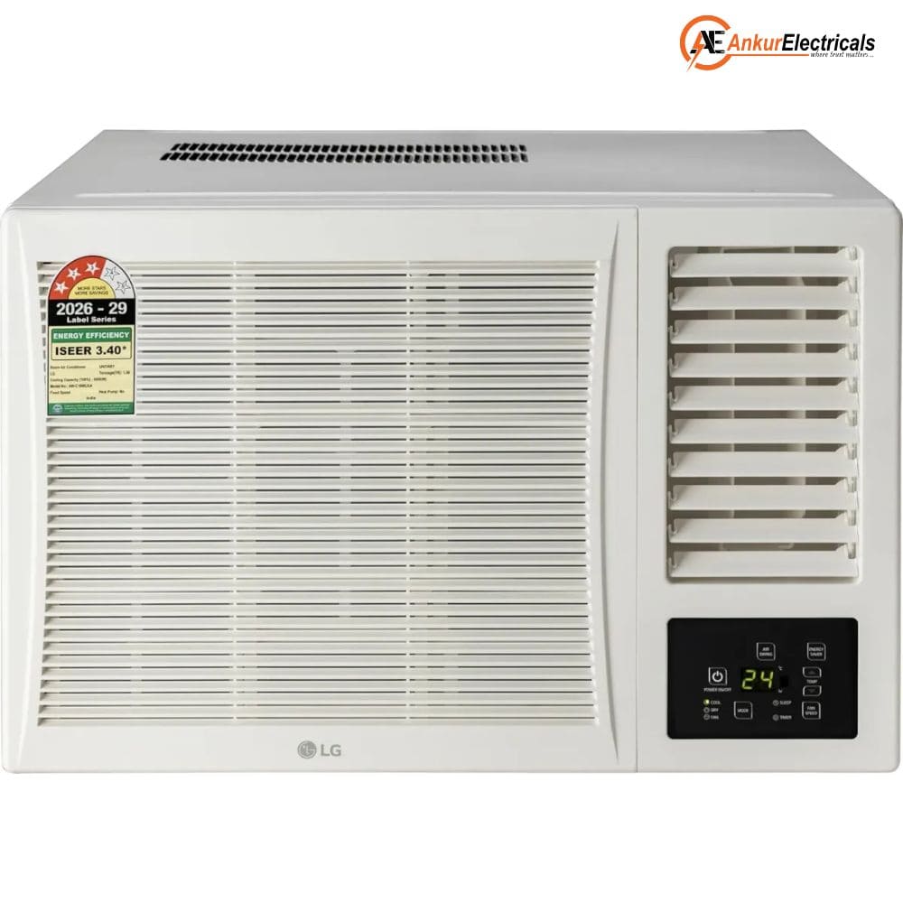 LG 1.5 ton 3 Star Dual Fixed Speed Window Air Conditioner (AW-C18WUXA, 2026 Model)