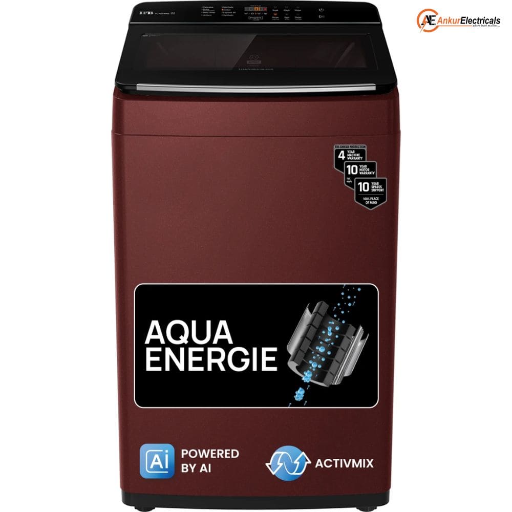 IFB 7 Kg 5 star Fully-Automatic Top Load Washing Machine (TL701WR2, Wine Red)