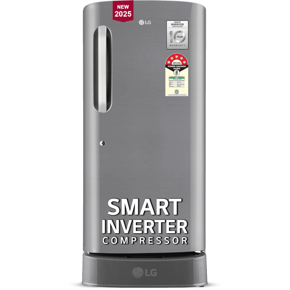 LG 210 Ltrs 3 Star, Inverter Direct Cool, Single Door Refrigerator (GL-D231APZU)