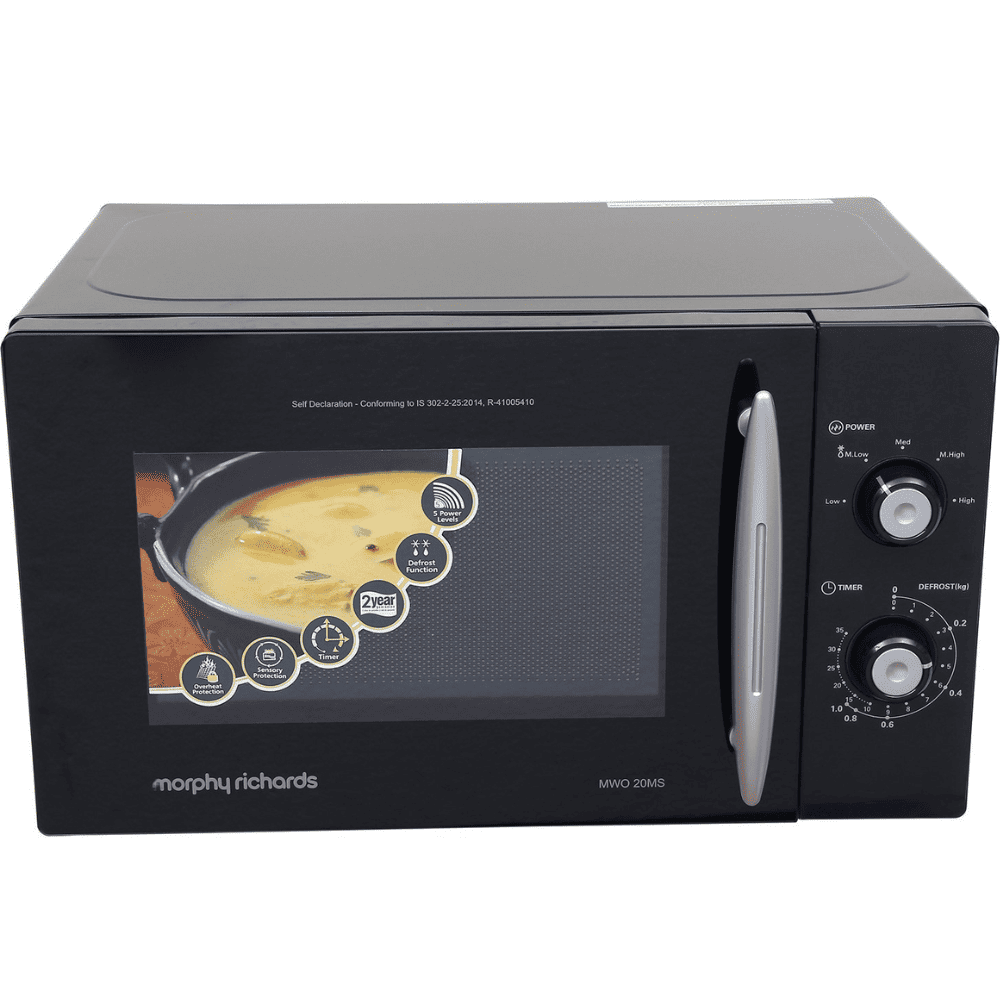Morphy Richards  20 Ltrs Solo Microwave Oven (20 MS,Black)