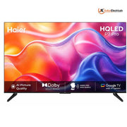 Haier 50P7 Pro, 50 Inches 4K Ultra HD QLED Google TV, Black