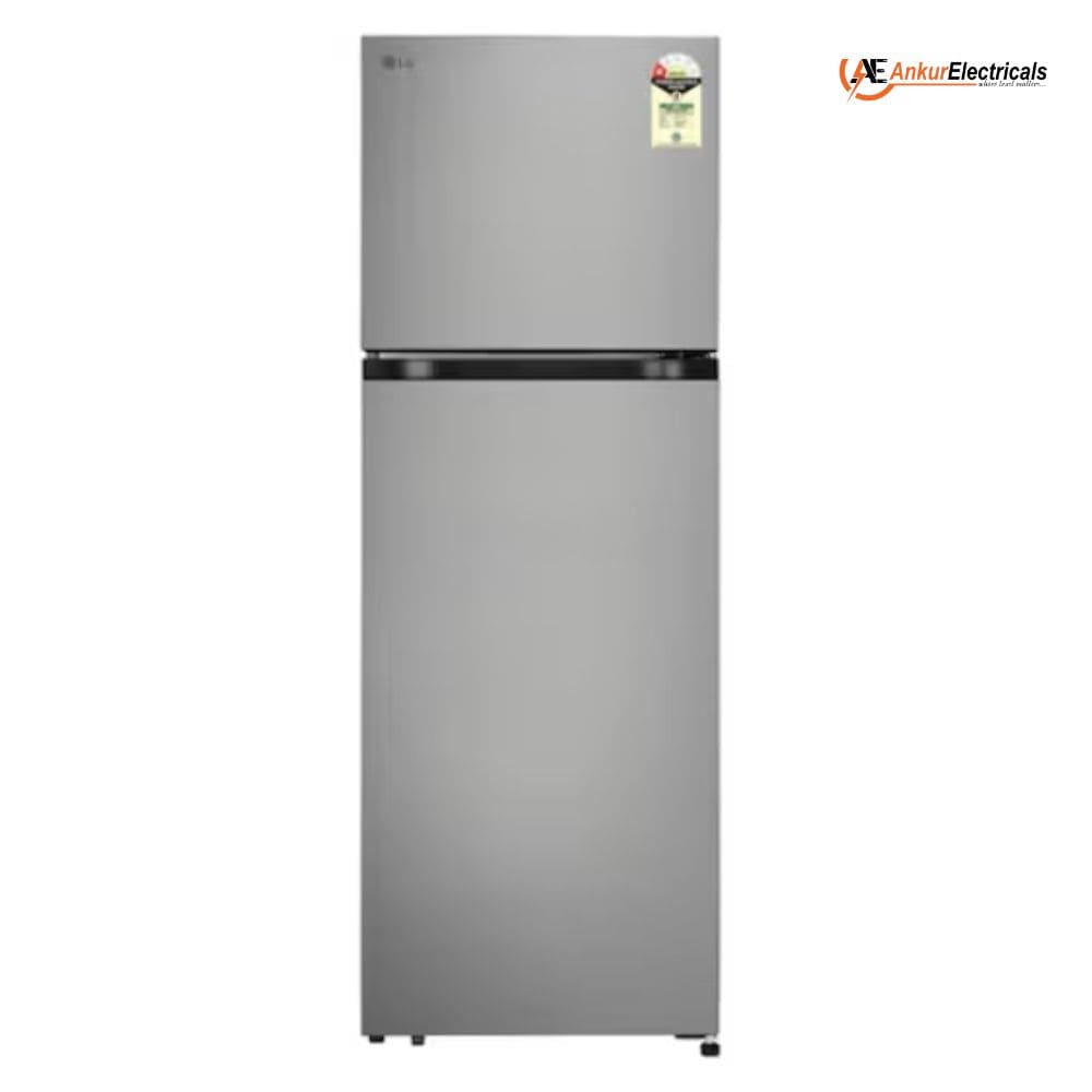 LG 251 Ltrs, 1 Star Frost Free Double Door Refrigerator (GLT2516WXOB)