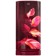 Godrej 180 Ltrs 2 Star Direct Cool Single Door Refrigerator (RD ERIOPLS 205A THF SS WN, Maroon)