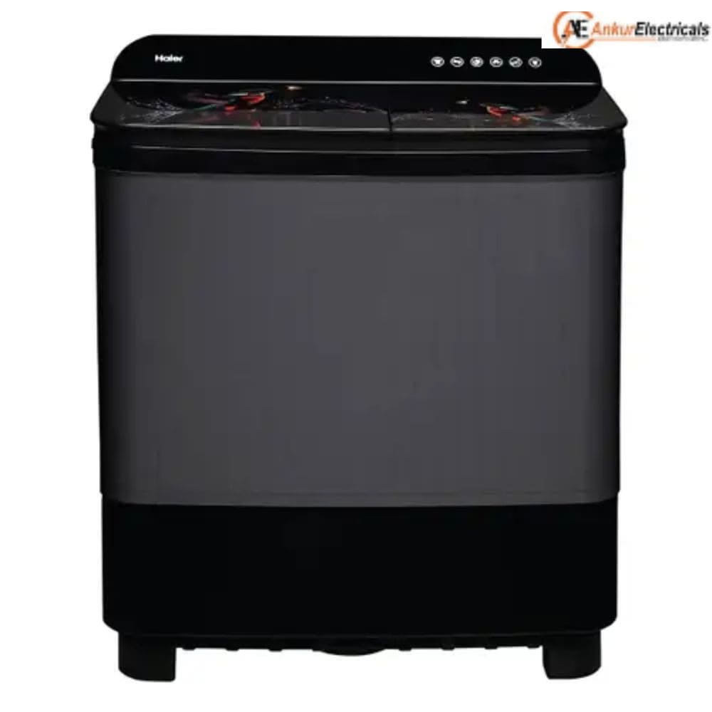 Haier 11 Kg 5 Star Semi-Automatic Top Load Washing Machine (HTW110-178FLN,Black)