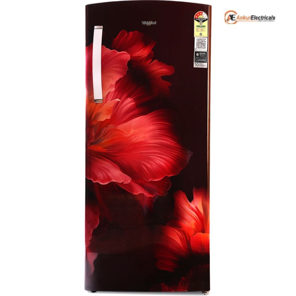 Whirlpool 236L 3 Star Icemagic Pro Plus Direct Cool Single Door Refrigerator (260 IMPRO PLUS PRM 3S WINE VELVET Y)