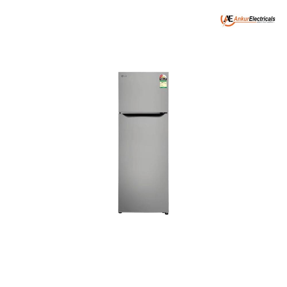 LG 288 Ltrs, 2 Star Frost Free Smart Inverter Double Door Refrigerator (GLT2926PDPZ, Shiny Steel)