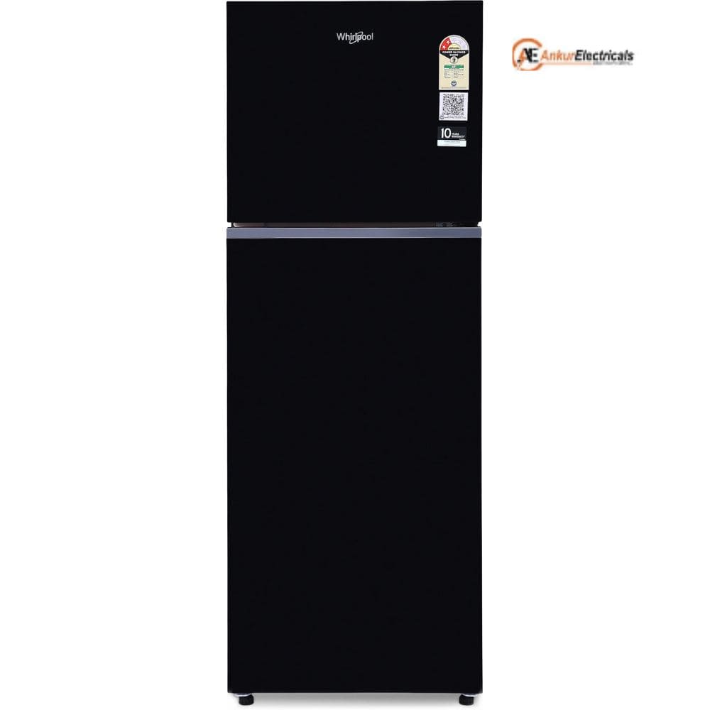 Whirlpool 235 Ltrs, 2 Star Frost Free Double Door Inverter Refrigerator (NEO 278GD PRM CRYSTAL BLACK 2S)