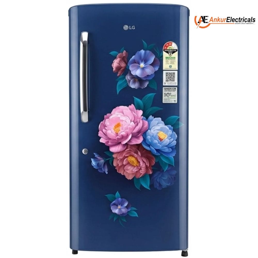 LG 224 Ltrs, 3 Star Direct Cool Single Door Refrigerator (GLD2336YARS, Royal Spring)