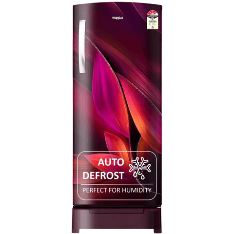 Whirlpool 236 Ltrs 4 Star, Inverter Frost Free, Single Door Refrigerator (260 IMPRO PRM 3S WINE)