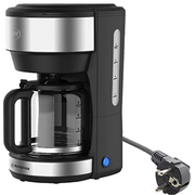 Westinghouse WKMF651WH, 200ML 1000 Watts Drip Coffee Maker, Silver