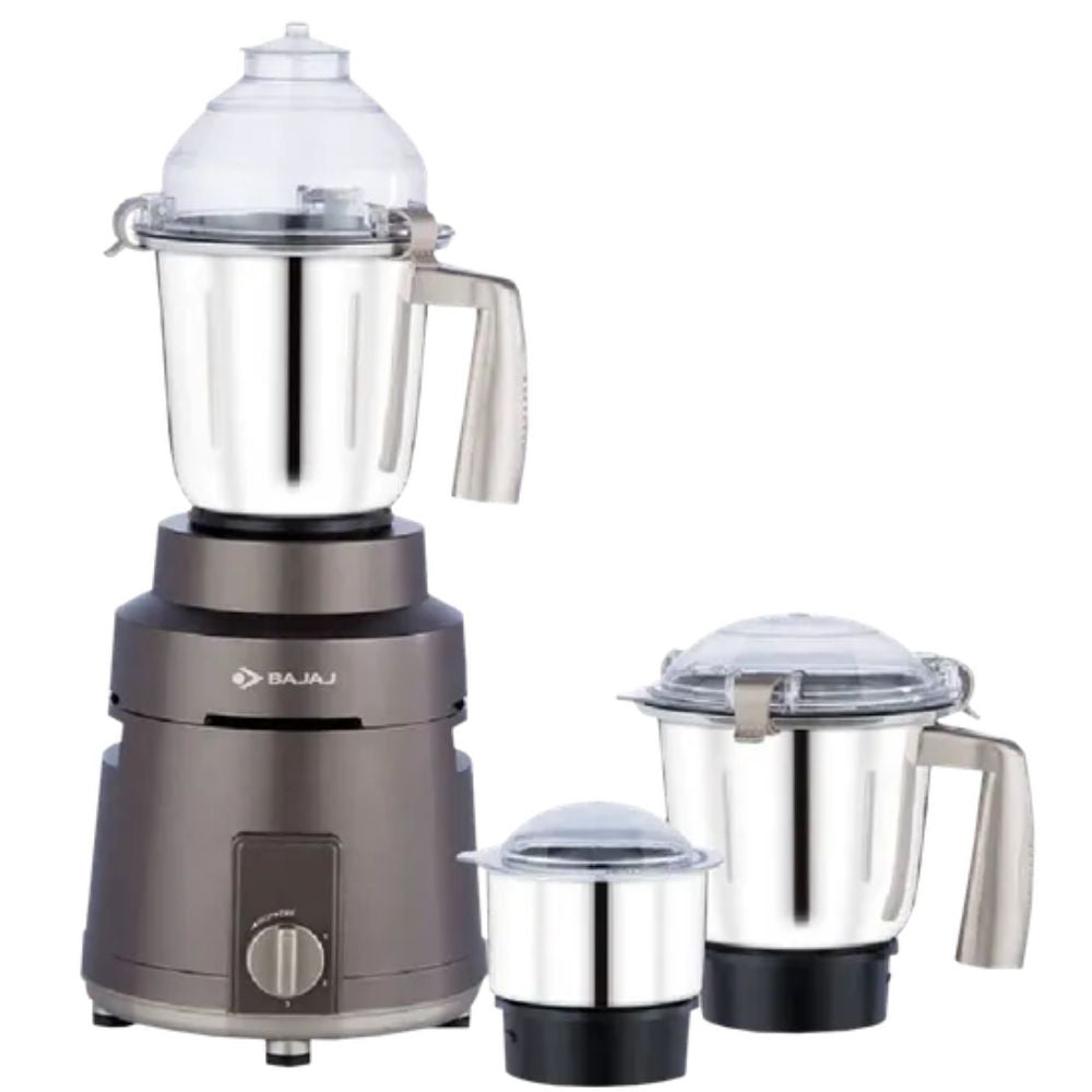 Bajaj MG HERCULO, 1000 Watt 3 Jars Mixer Grinder (Black)